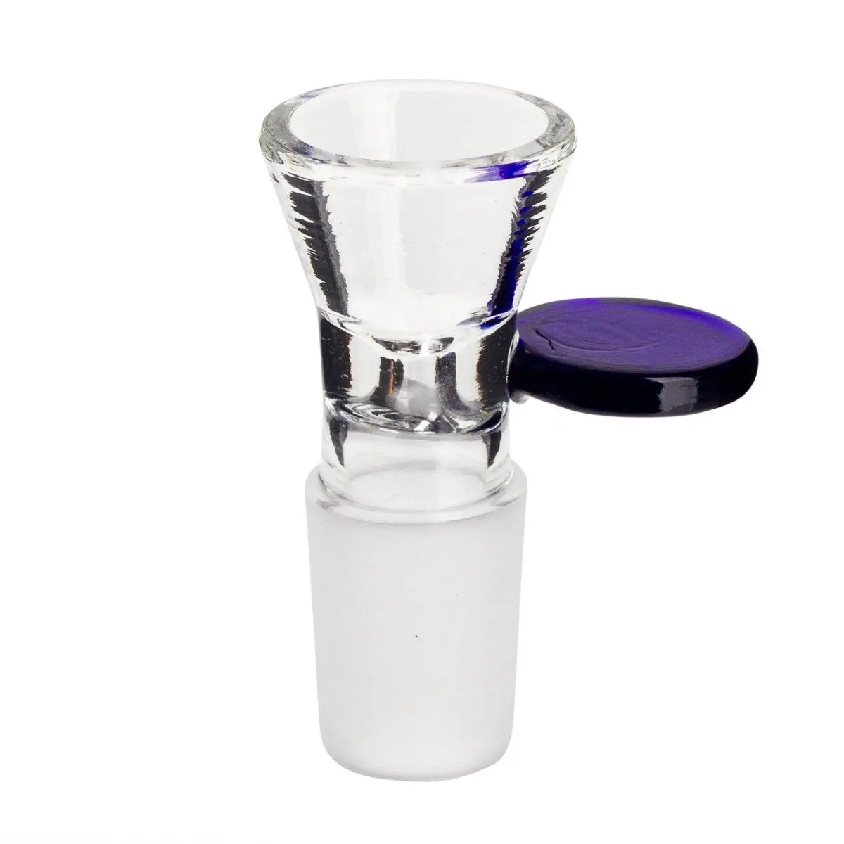 Coin Handle Accent Glass Cone Piece 18mm - Image 6