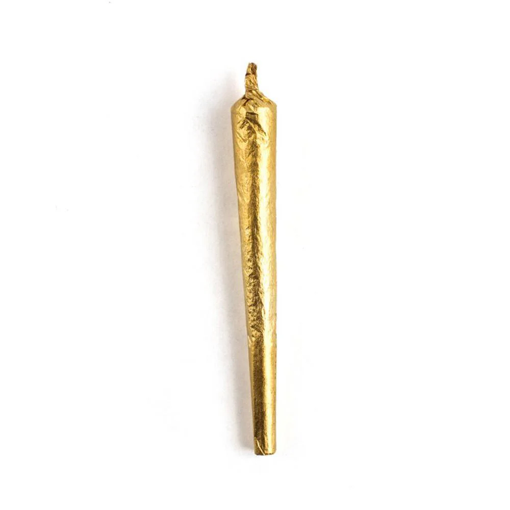 Shine 24K Gold Pre-Rolled Cone - King Size - Image 5