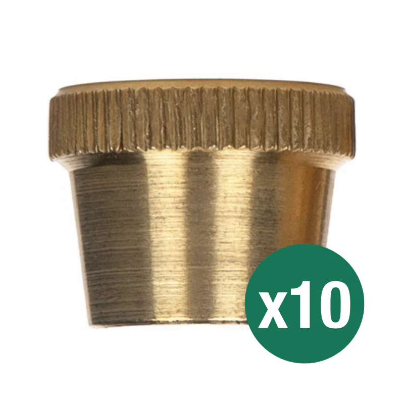 Small Brass Bonza Cone Piece - Image 3